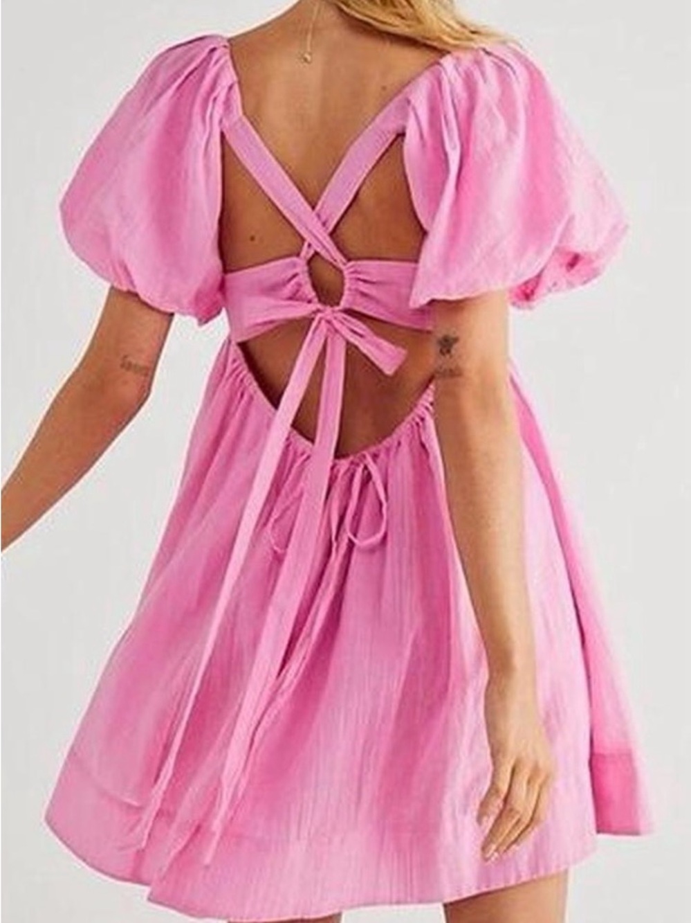 Free people pink dress
